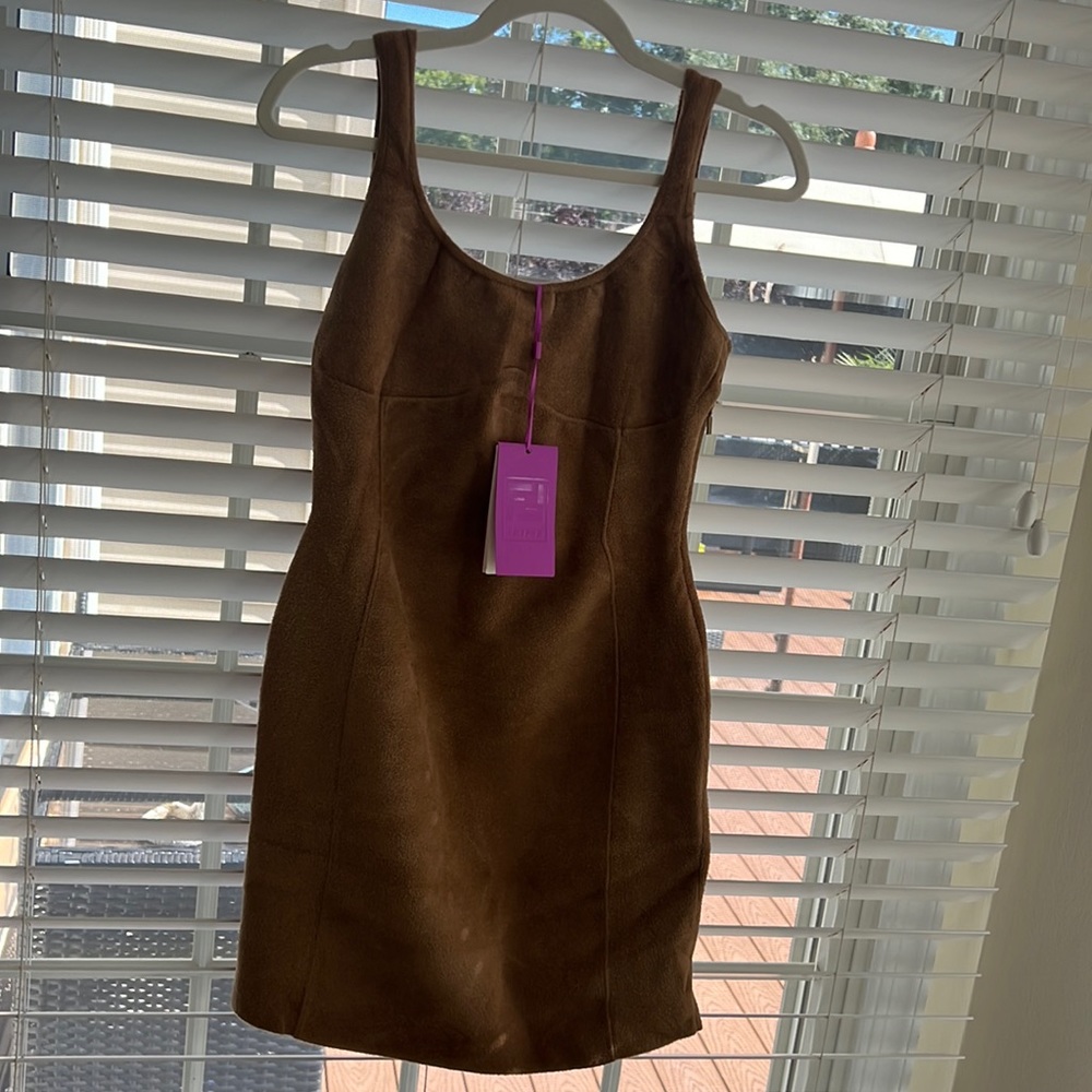 Fendi Skims dress camel color